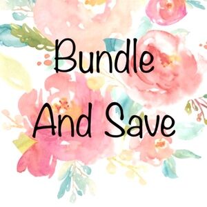 Save with shipping costs! Bundle!